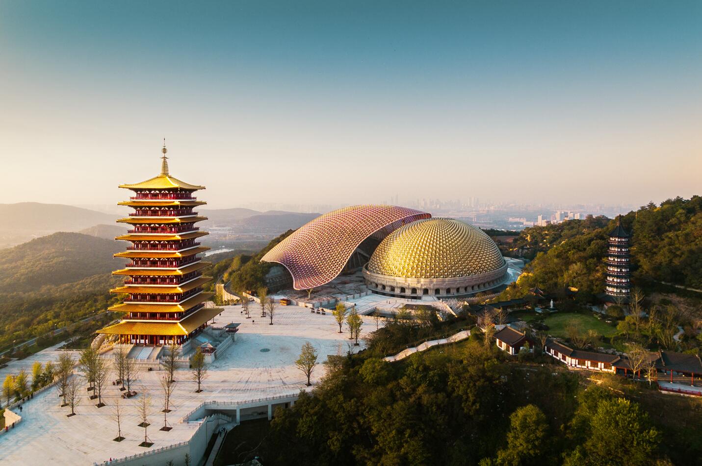 南京牛首山文化旅游区佛顶宫工程