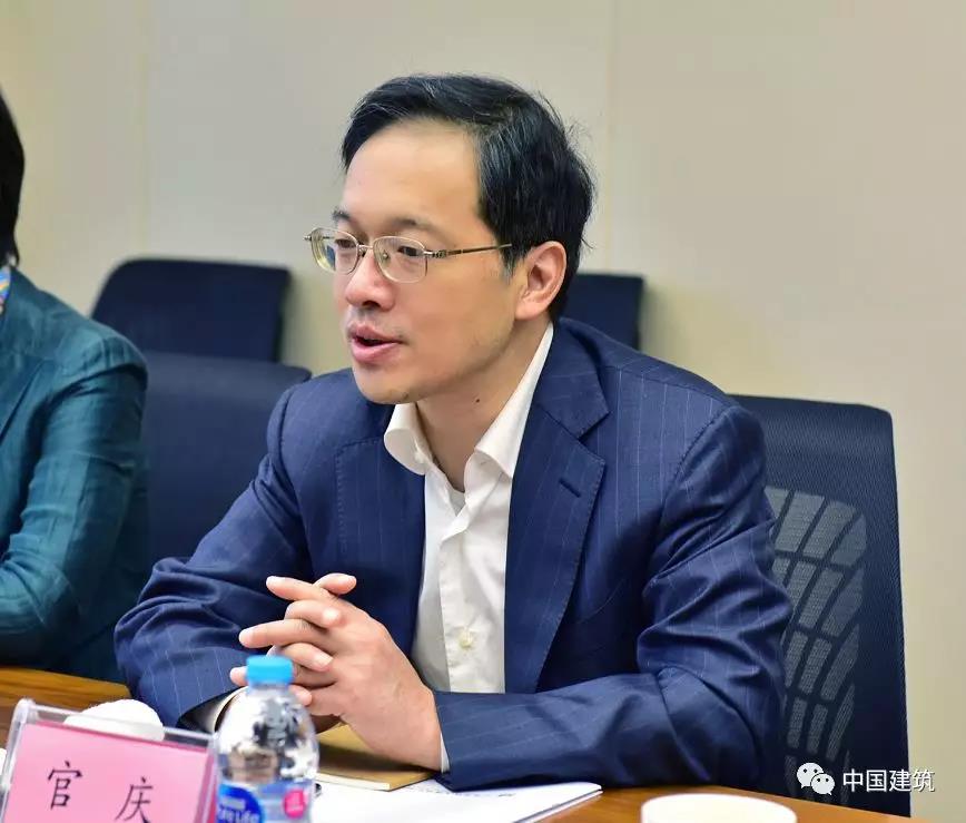 官庆调研中国建筑在沪子企业