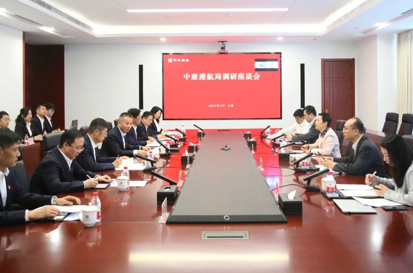 彭兴第赴中建上海院、中建安装、中建港航局开展调研