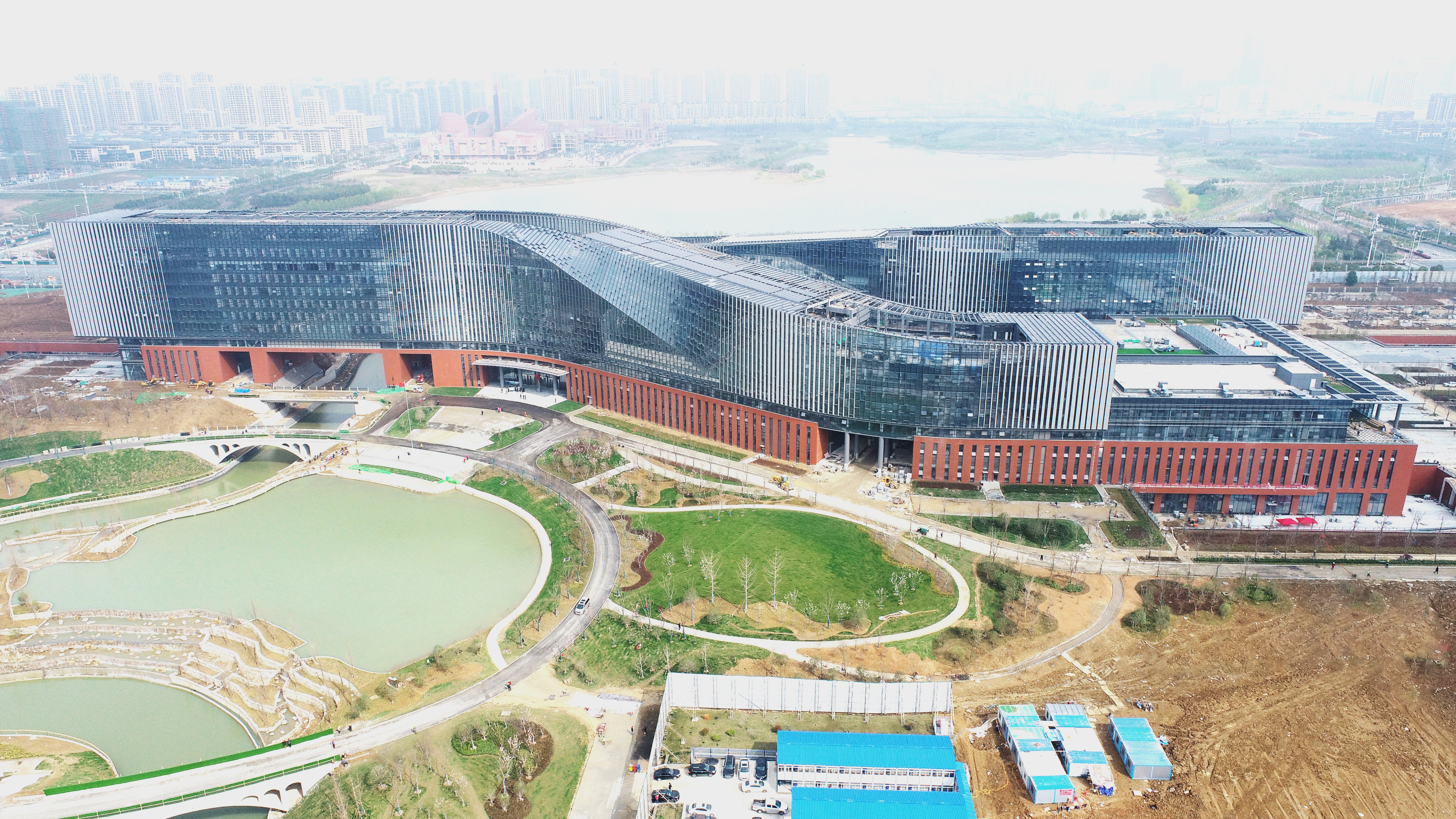 中建八局合肥中科院量子信息与量子科技创新研究院项目竣工