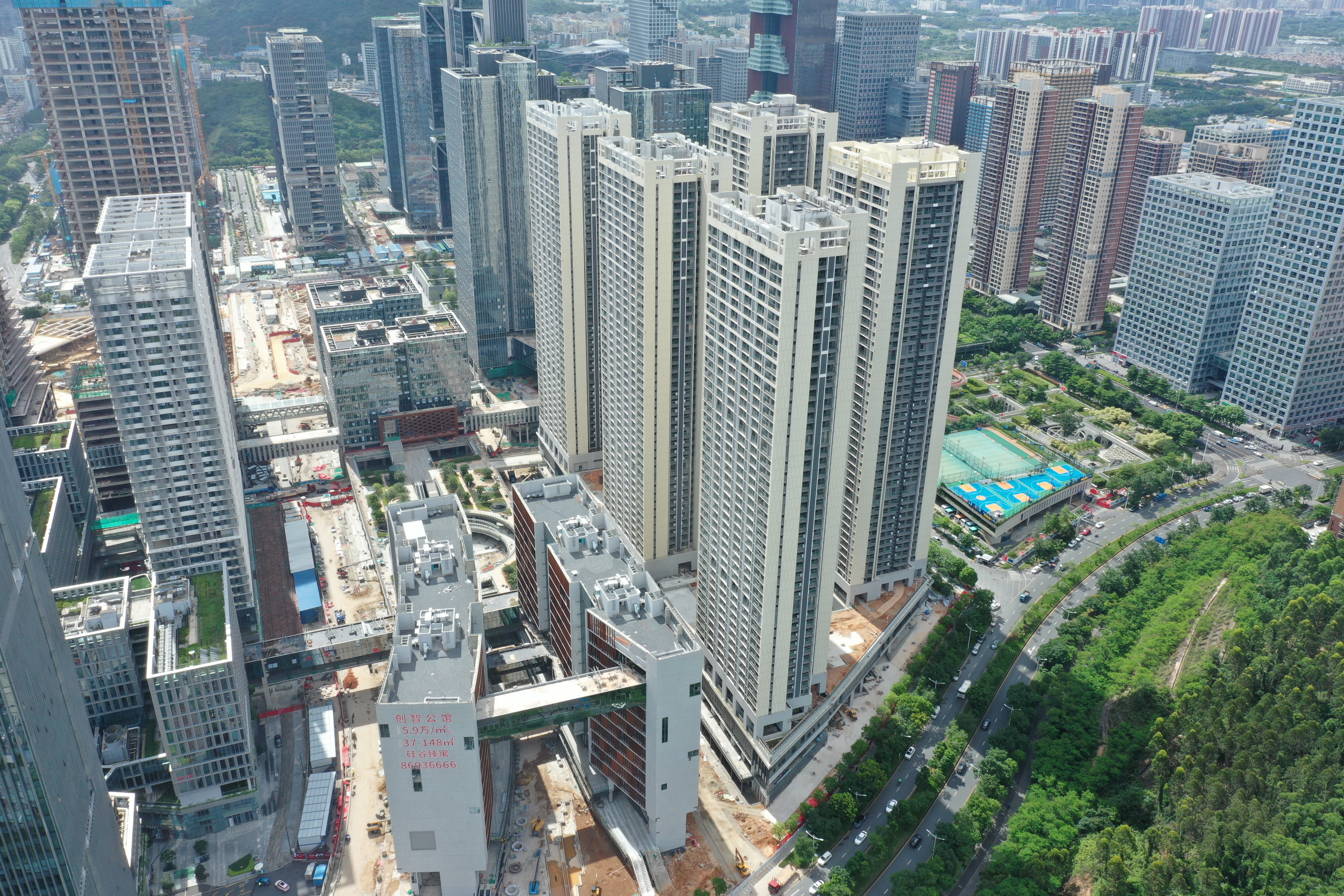 中建三局承建的深圳创智云城二期项目一标段竣工 - 行讯宝