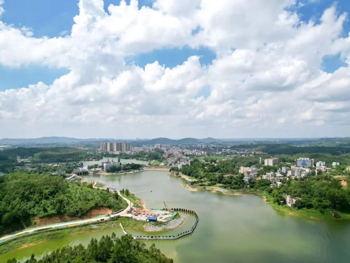 中建三局广东省湛江市引调水工程正式通水运行 - 行讯宝