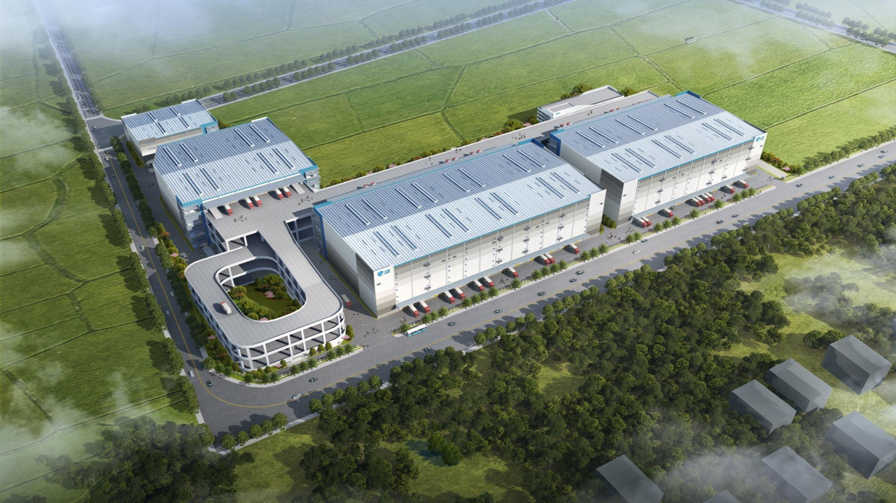 中建四局承建的宝湾(临海)国际电商供应链总部基地项目开工
