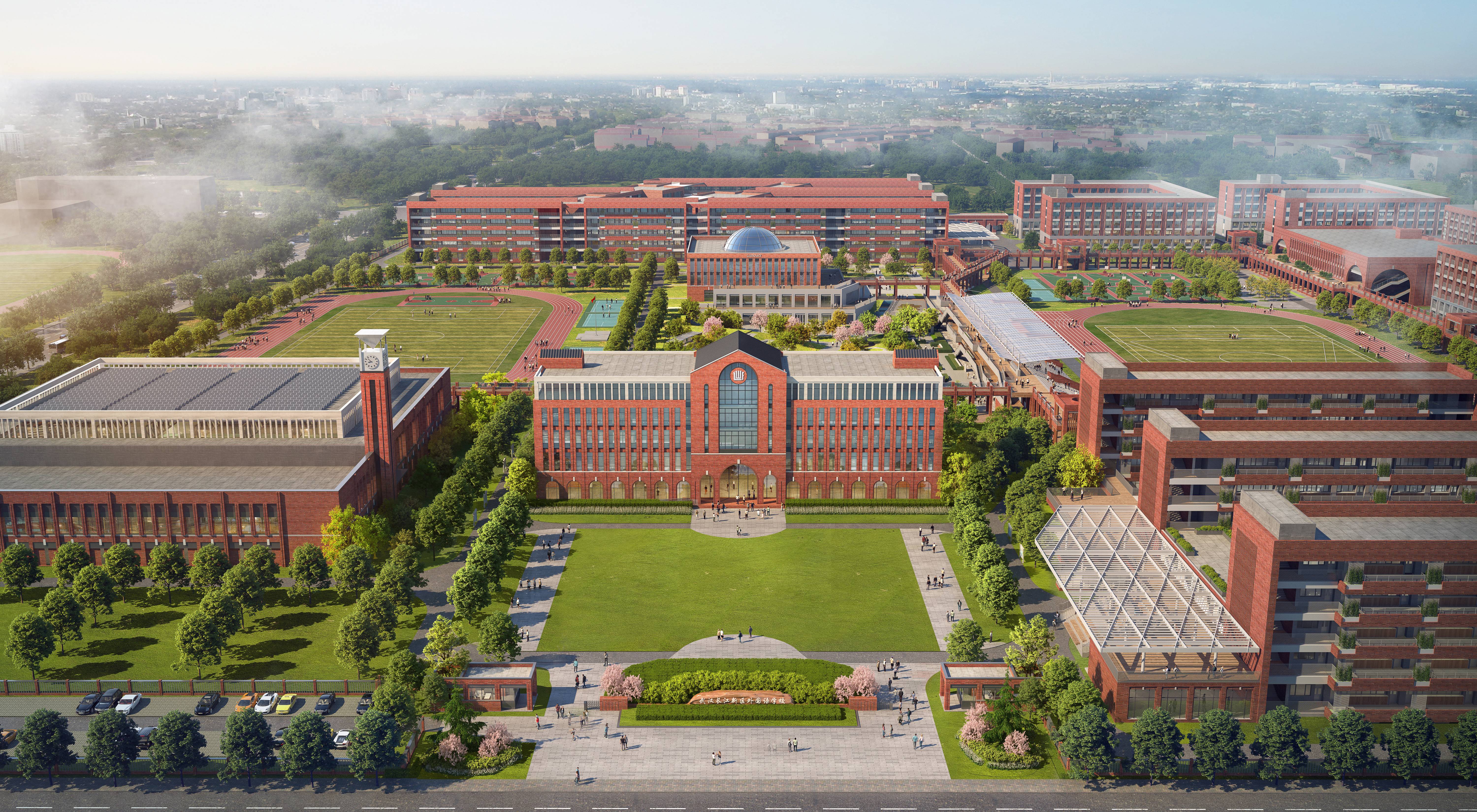 中建三局中标武汉长江新区外国语学校暂用名建设项目工程总承包epc1