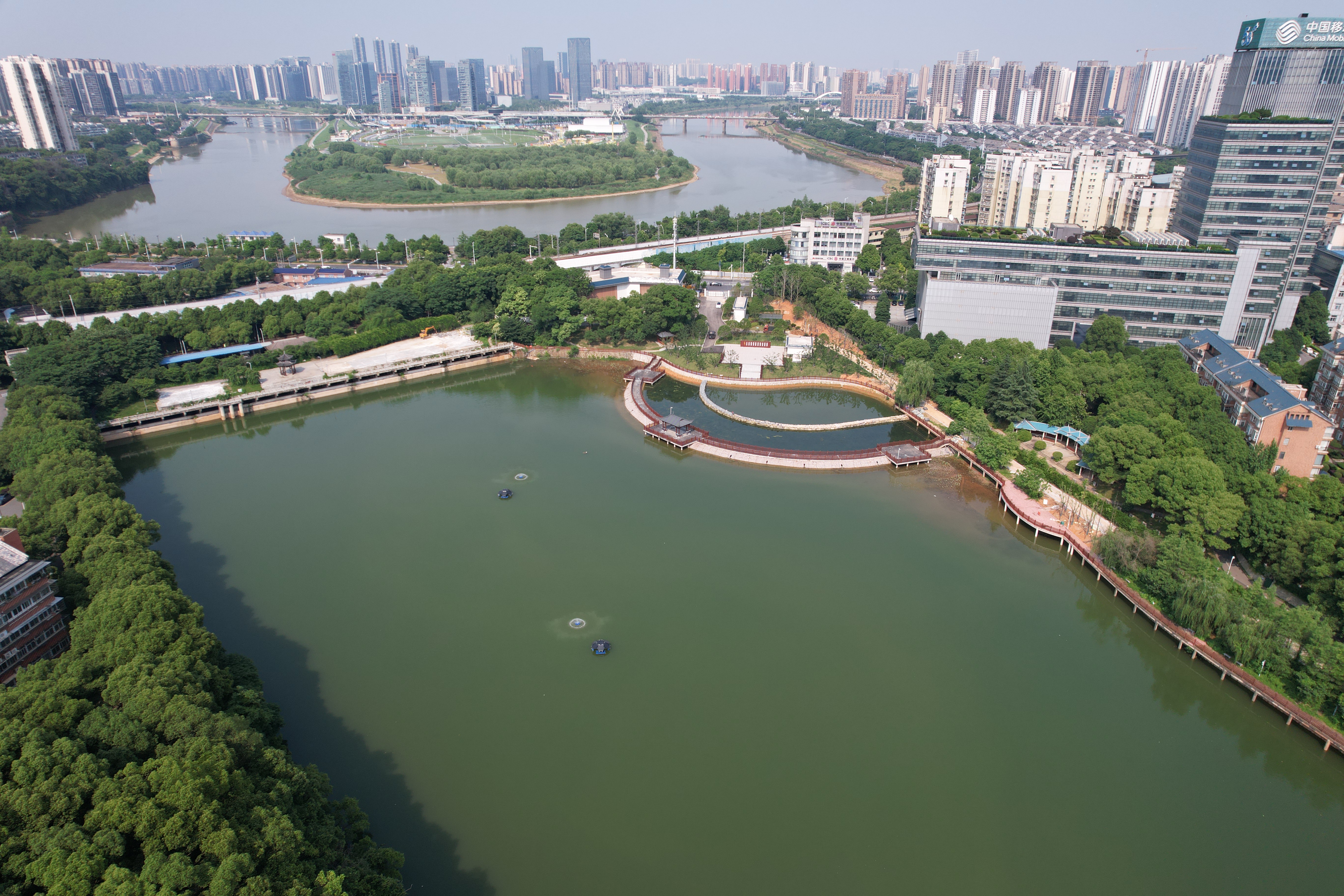 △ 长沙红旗渠调蓄池竣工后实景.jpg △ 长沙红旗渠调蓄池竣工后实景.jpg
