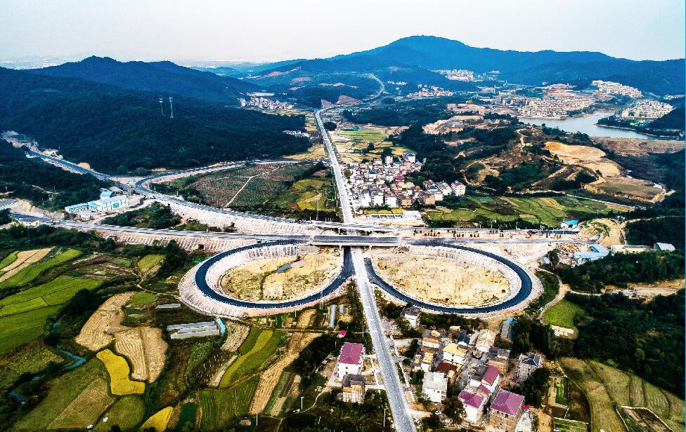新余环城路大桥村至仰天岗大道建成通车