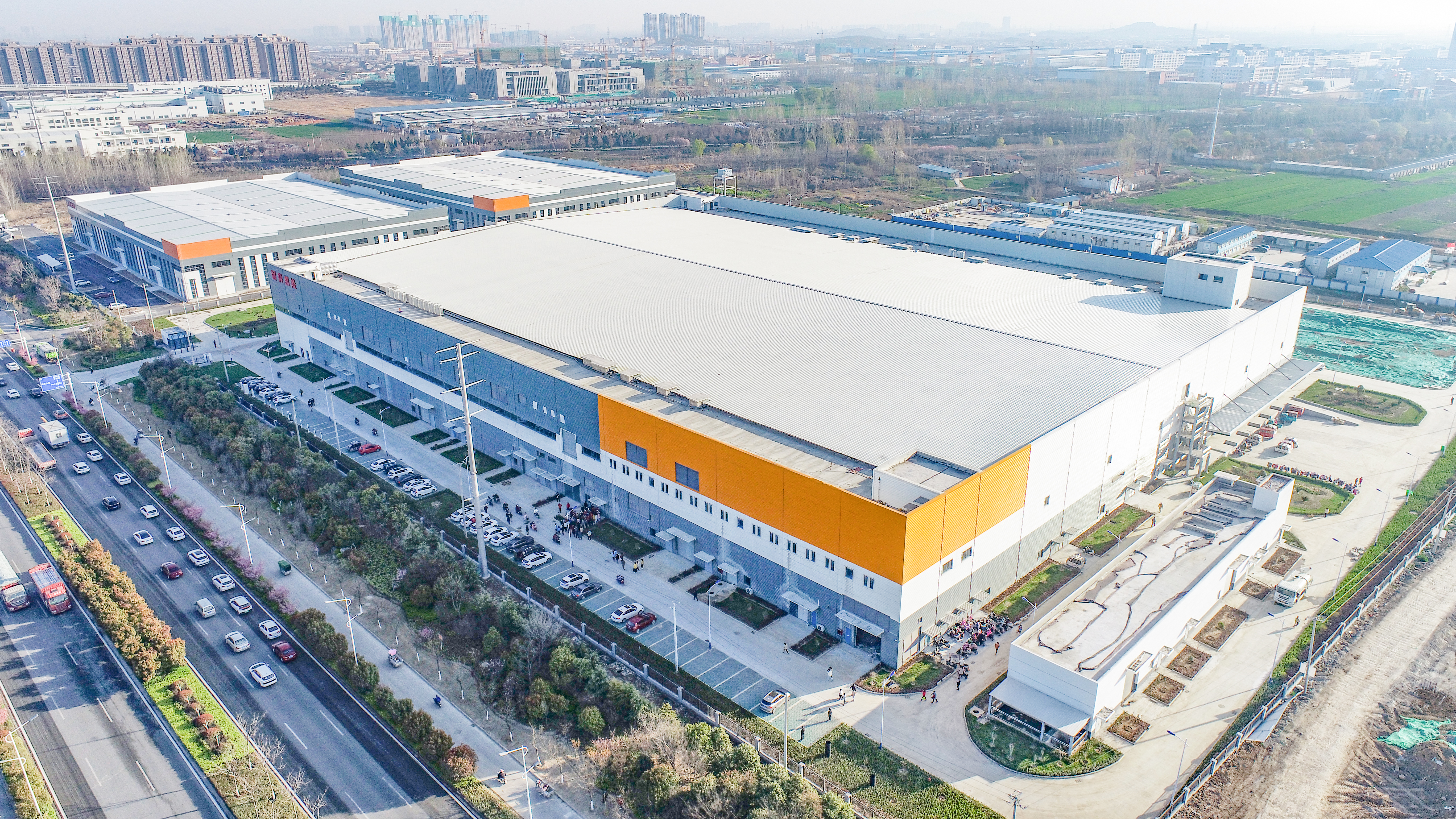 中建科工徐州大江电力厂房建设项目交付使用