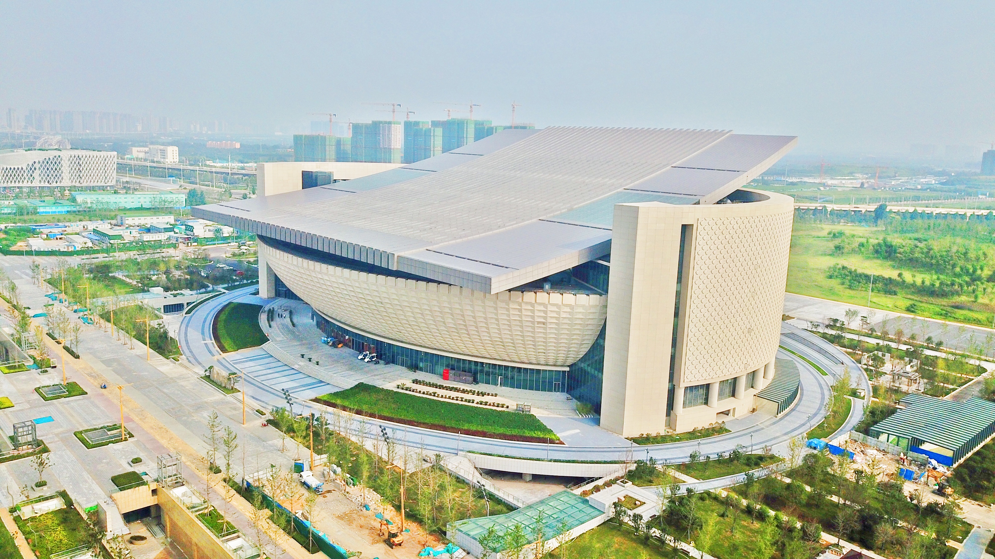 中建三局承建的郑州博物馆新馆项目开馆