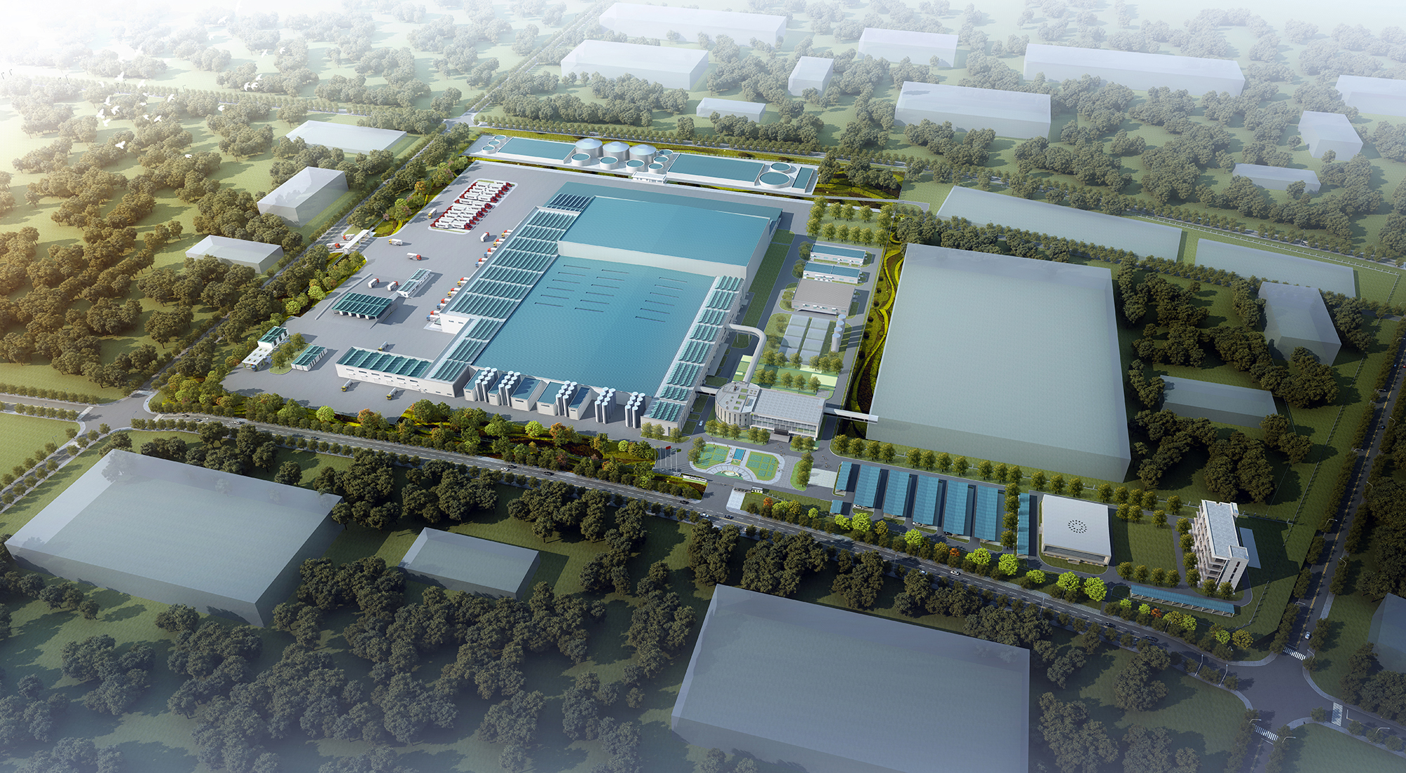 全球最大单体液态奶加工厂蒙牛乳业(宁夏)有限公司乳制品生产建设项目