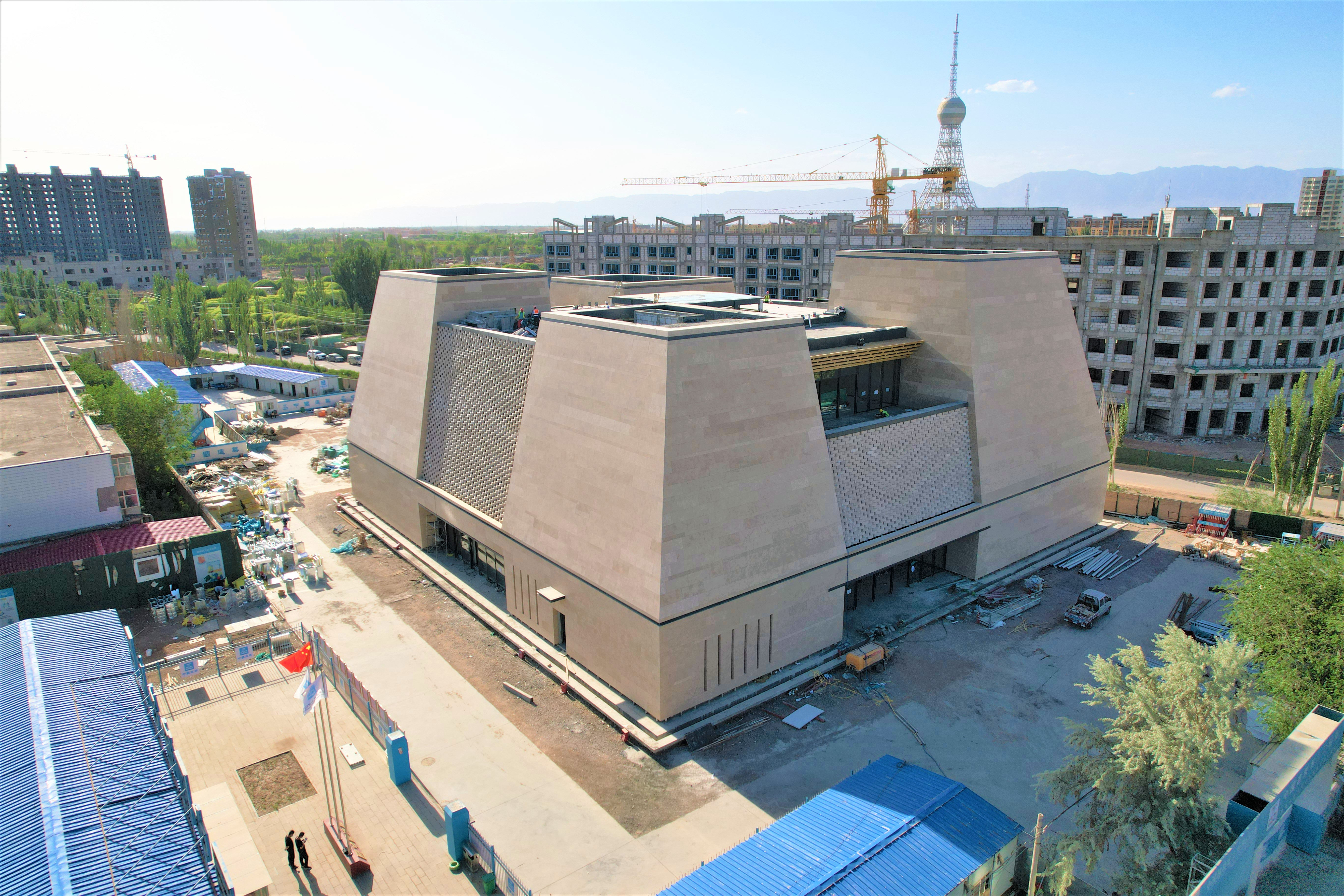 中建八局承建的巴楚历史文化博物馆项目落成