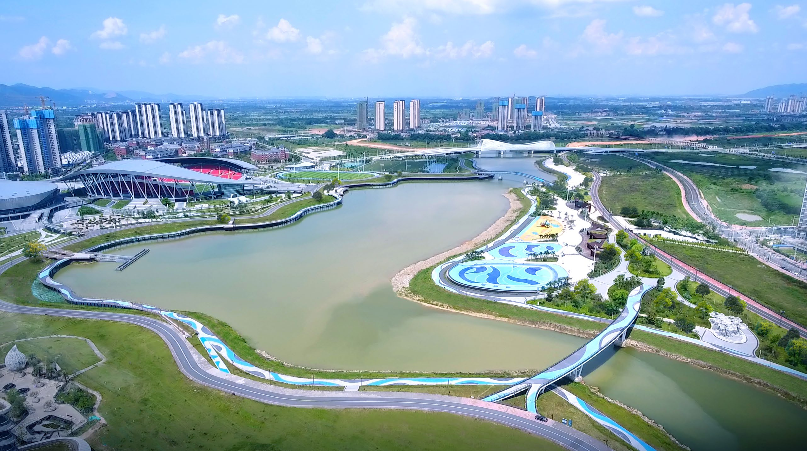 中建八局投资,建设,运营的广东肇庆新区长利湖水系整治工程ppp项目